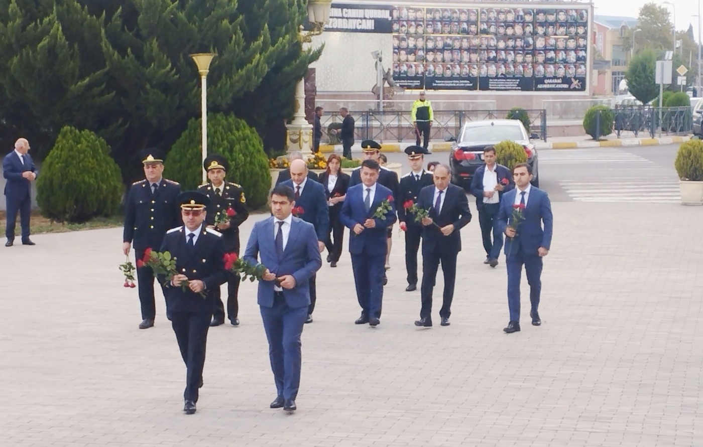 Ağstafada prokurorluq işçilərinin peşə bayramı günü qeyd olunub - FOTOLAR